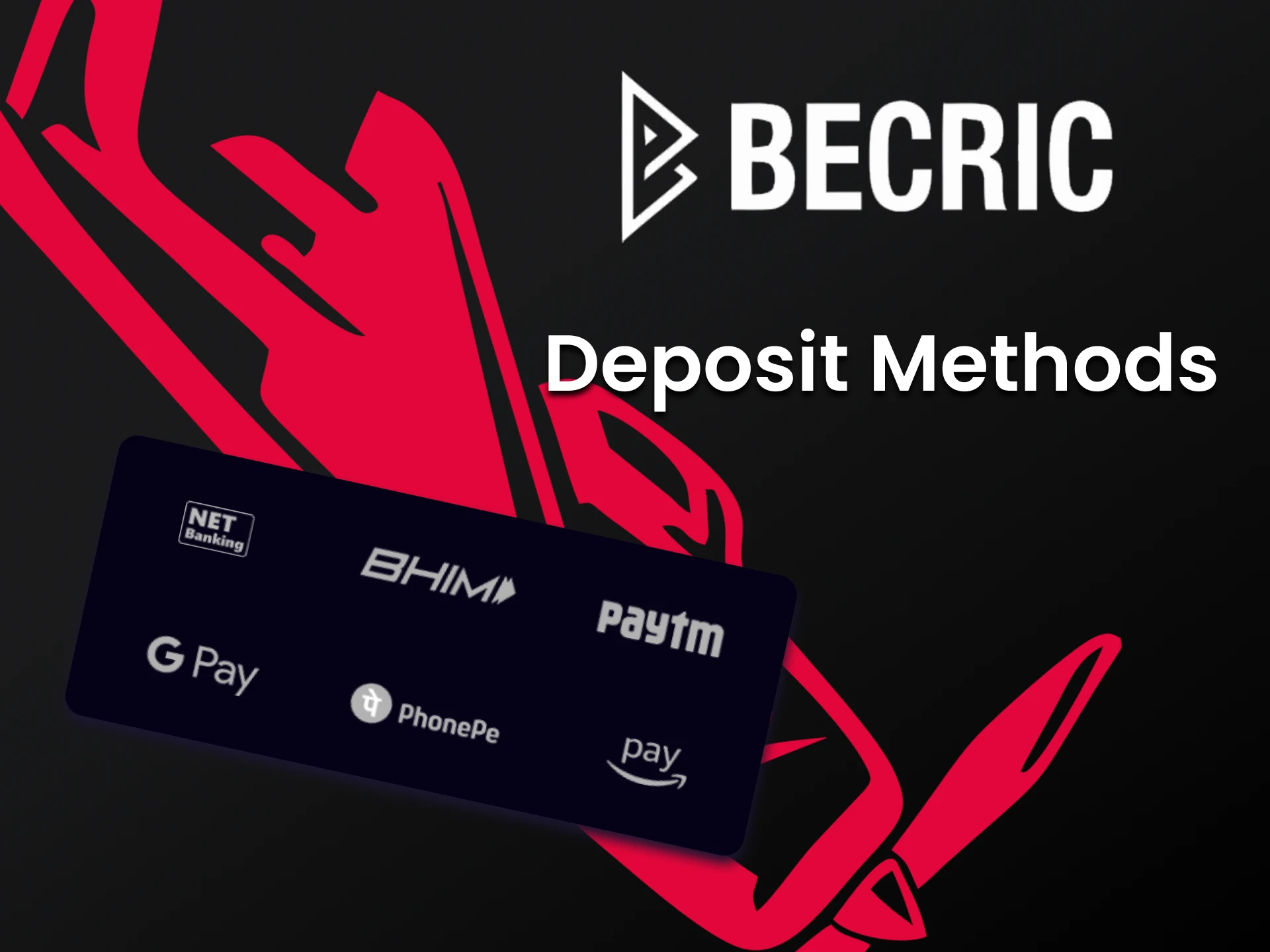 On the Becric platform, there are many ways to fund your account to play Aviator.