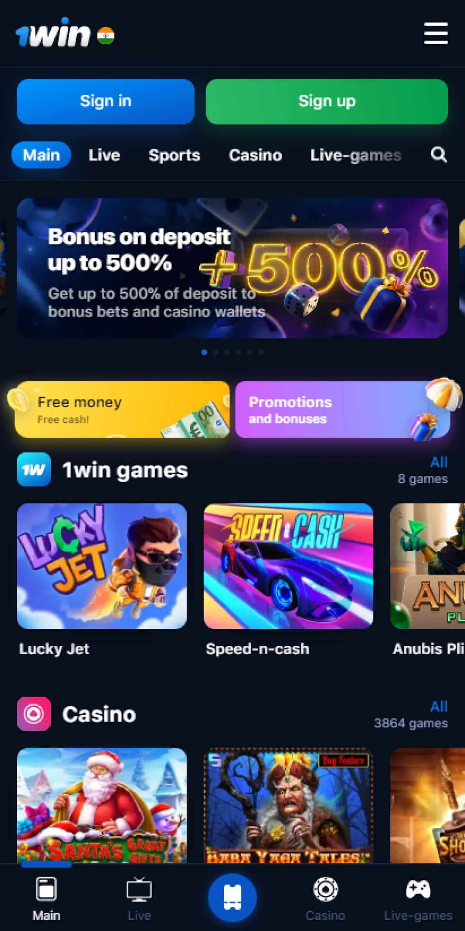 Choose a casino that provides the Aviator game.