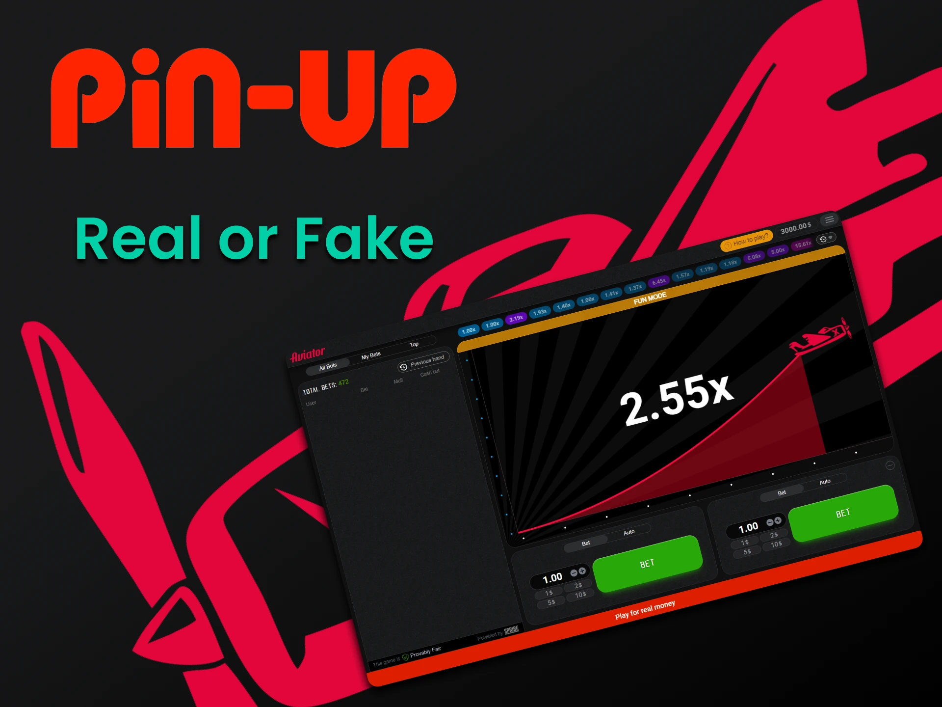 On Pin Up you can actually play Aviator.