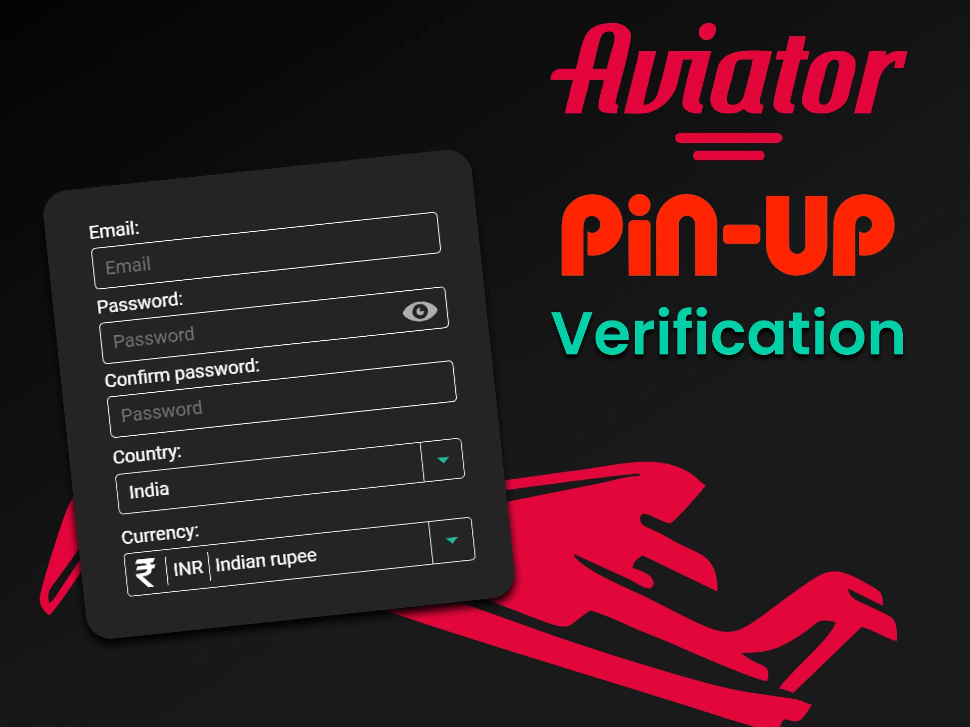 Fill in the data on the Pin Up website to play Aviator.