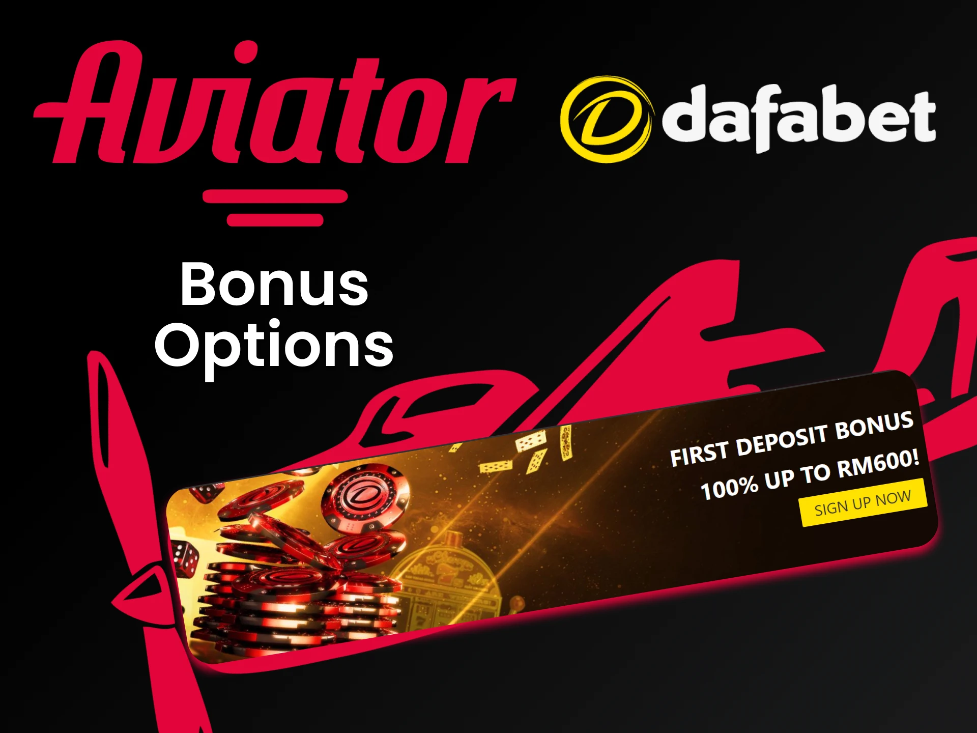 Get a bonus from Dafabet for victories in the game Aviator.