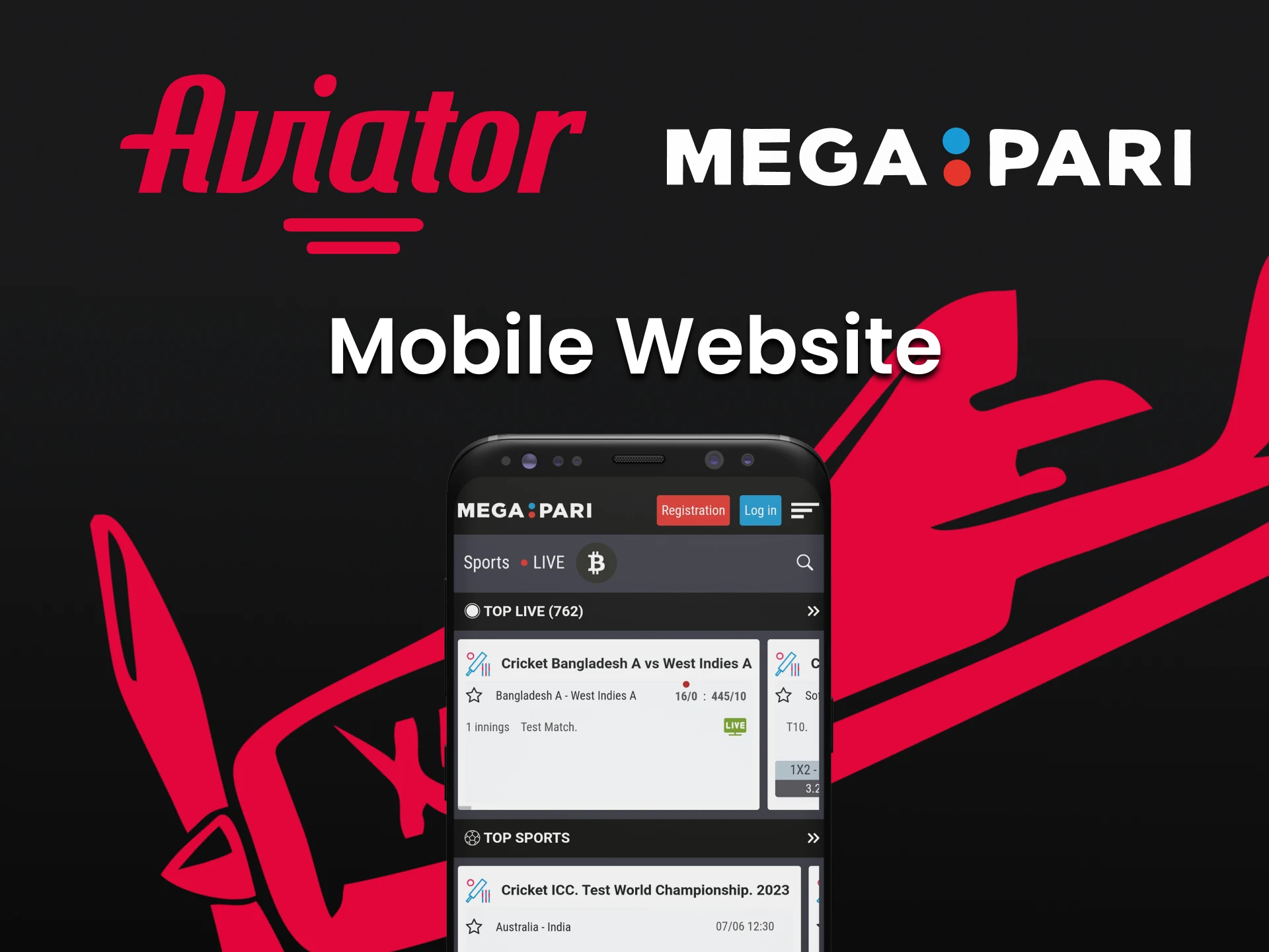 You can play Aviator on Megapari using your smartphone.