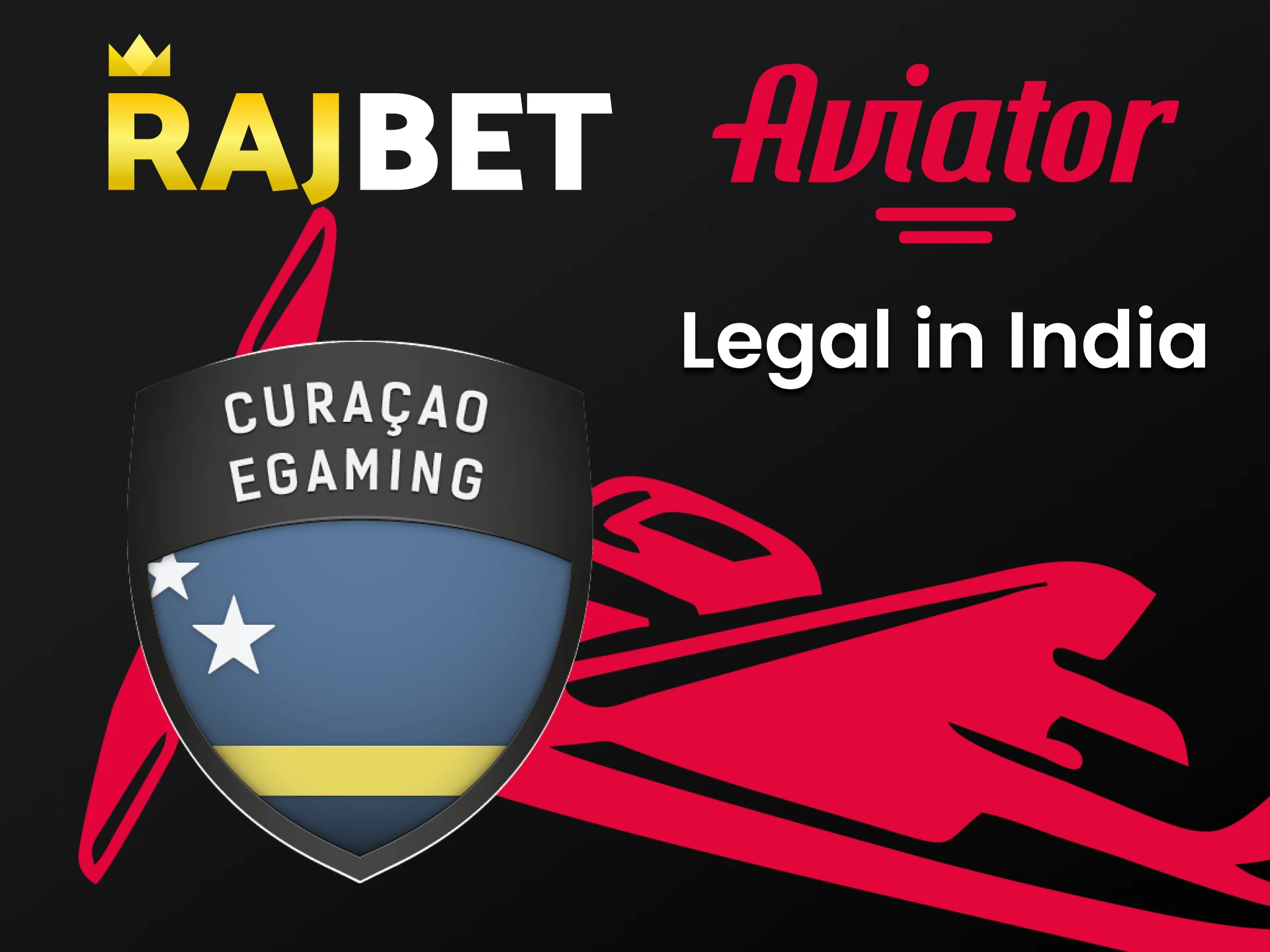 Aviator on Rajbet is legal.