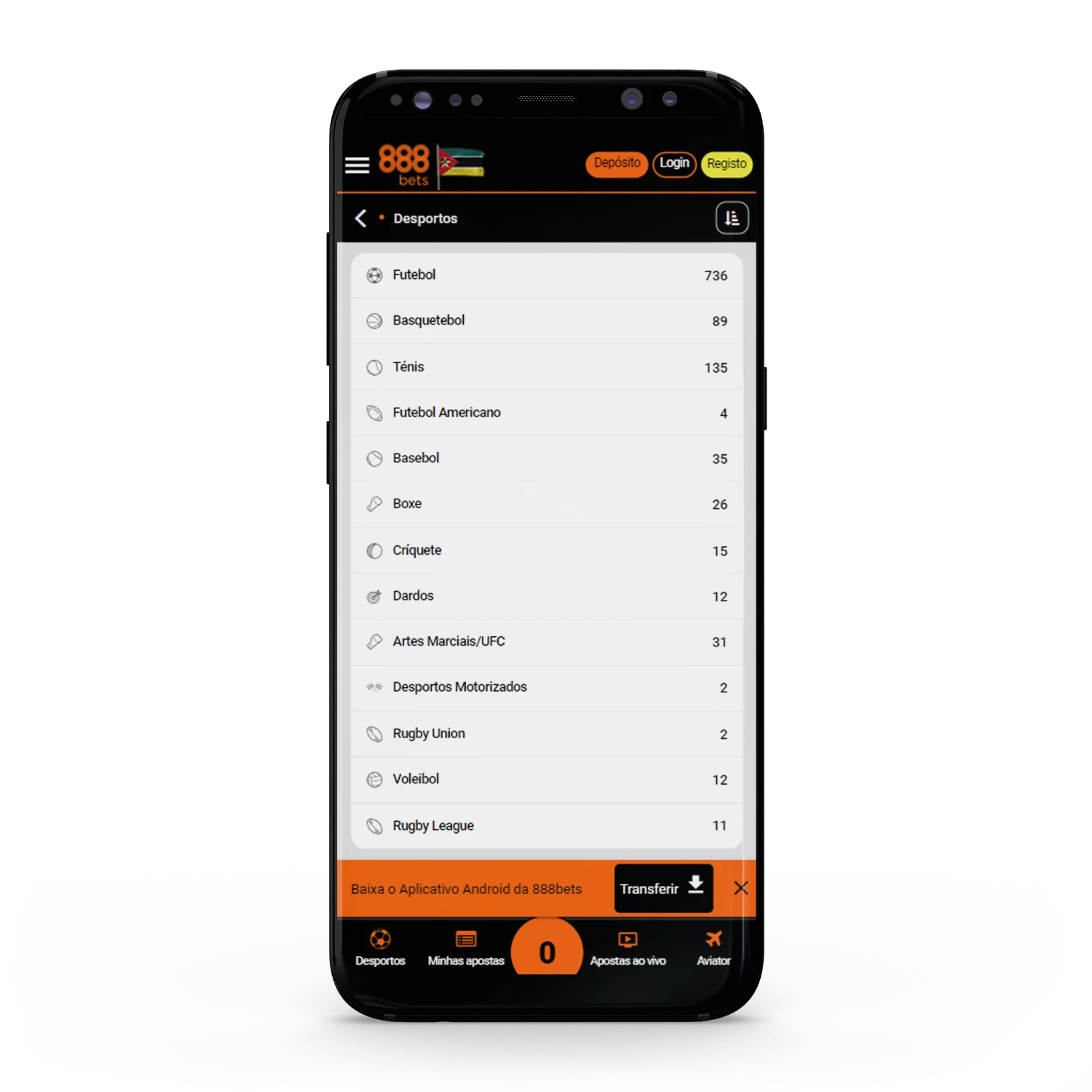 Instale o aplicativo 888bets para obter o Aviator em seu dispositivo.