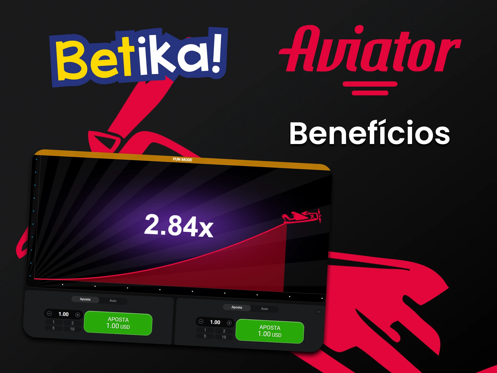 Betika tem vantagens para jogar Aviator.