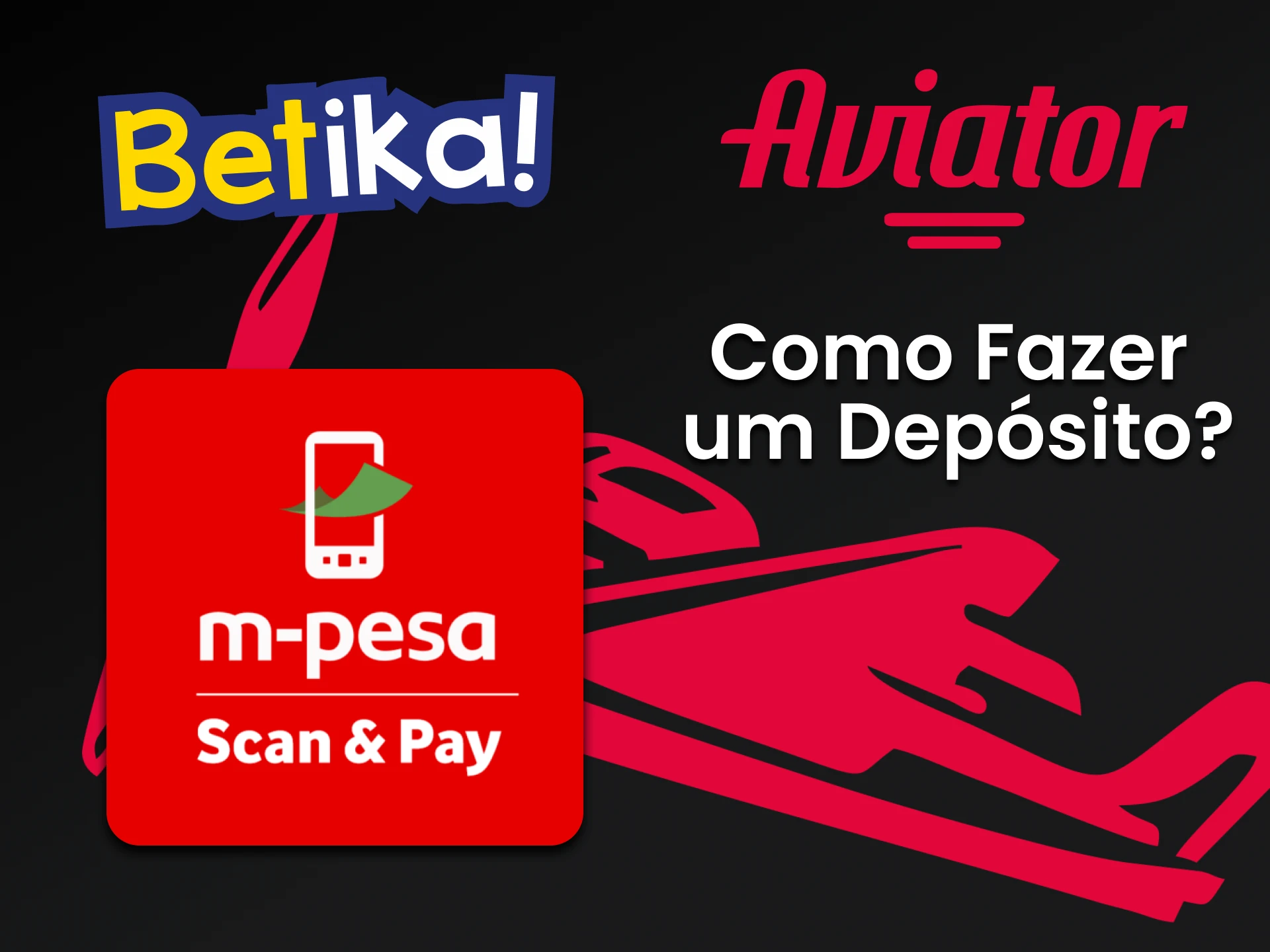 Deposite fundos no Betika para jogar Aviator.