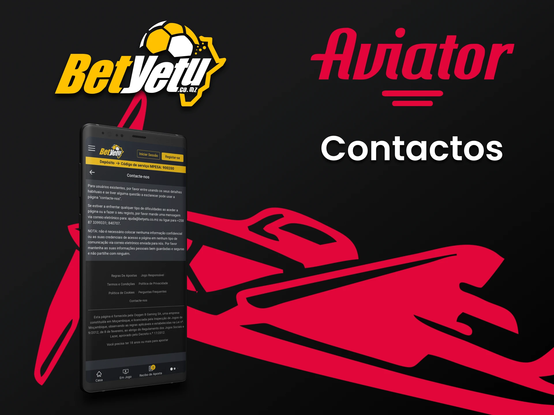 A equipe Betyetu está sempre em contato com seus usuários.