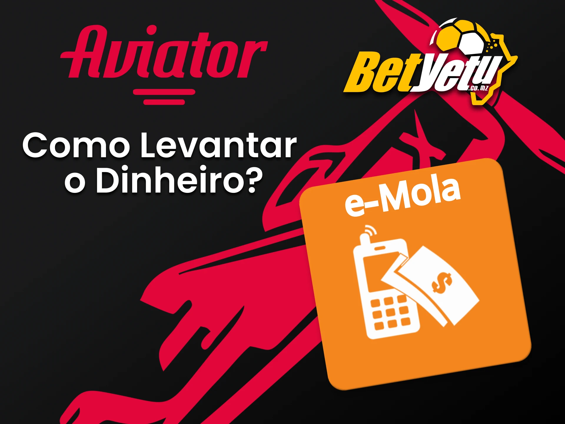 Retire fundos do jogo Aviator no Betyetu.