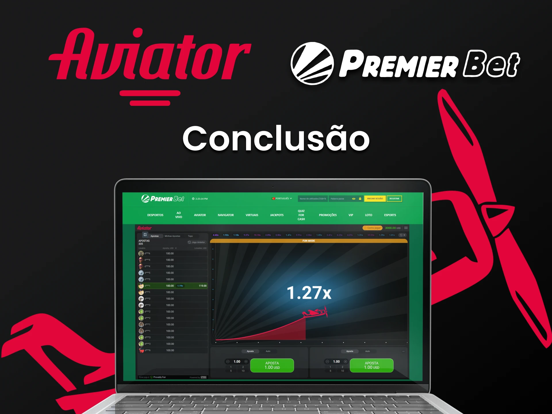 Premierbet é a escolha certa para jogar Aviator.