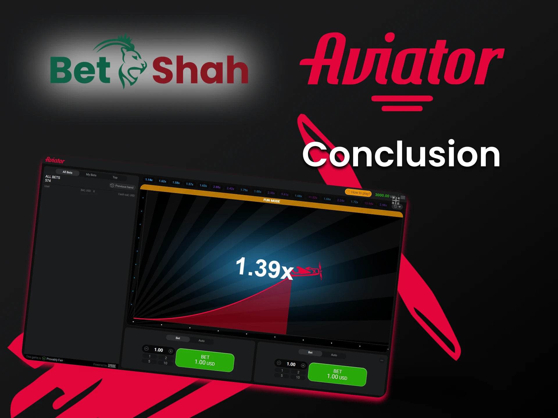 BetShah is perfect for playing Aviator.