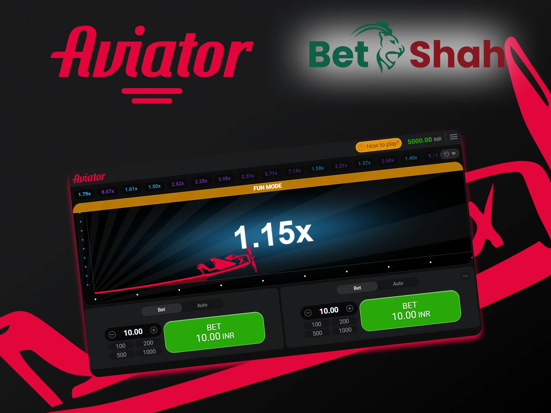 We will tell you all about the Aviator at BetShah.